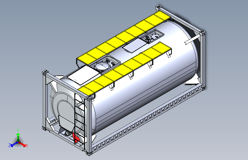 Y5258-集装箱++20ft-iso-container-tank-un-portable+STP