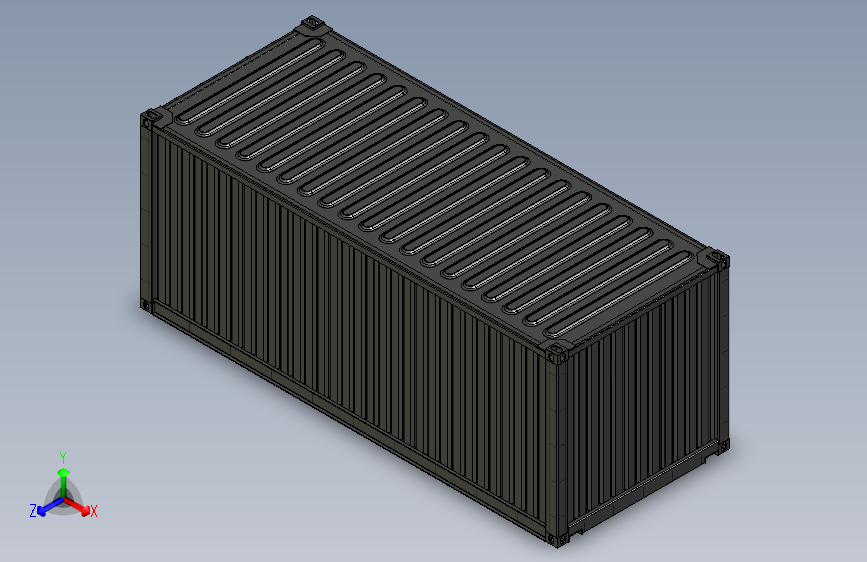 Y5262-集装箱++20-shipping-container+SW+IGS