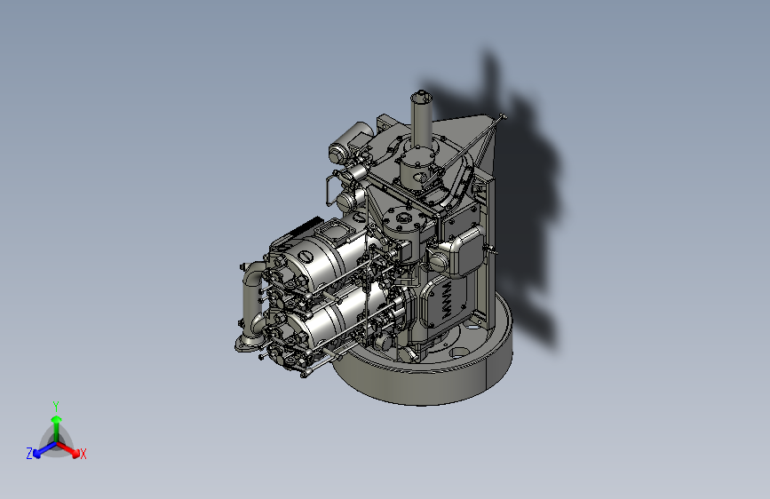 Y5391-mwm-sh19z-old-stationary-engine-1933+SE+STP