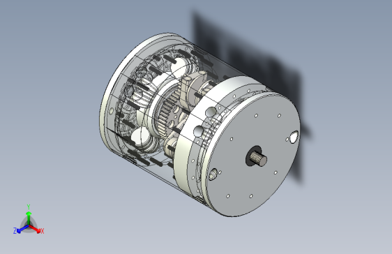 Y5434-Toroidal+Engine环形发动机3D数模图纸+Solidworks设计