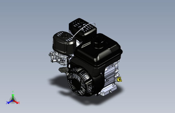 Y5488-百力通+xr550+发动机+SolidWorks+stp