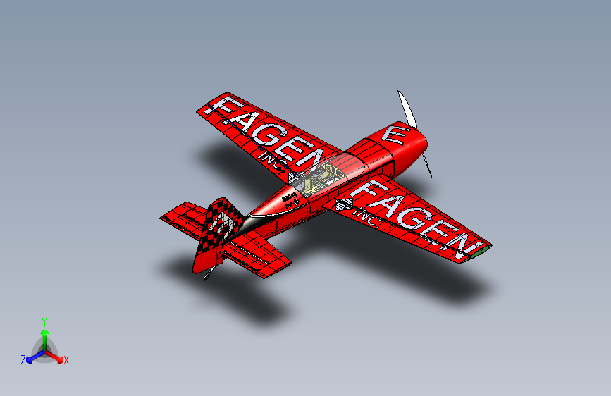 Y5671-航空发动机+遥控飞机+航模+AutoCAD图纸遥控玩具+油机+图纸+3D模型