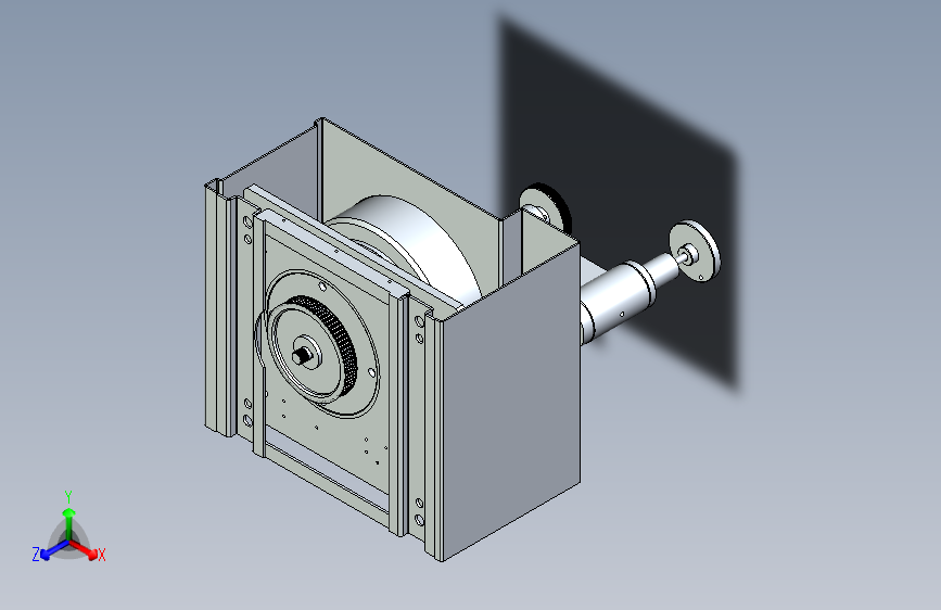 Y5689-精密研磨机3D模型图纸+Solidworks设计