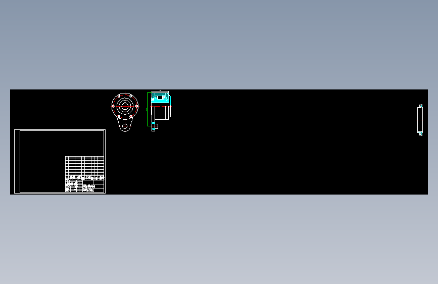 NF和NJ型逆止器CAD 主视图
