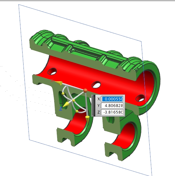 中间摆臂零部件