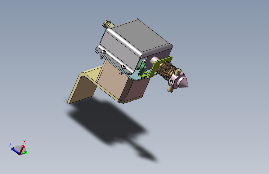 3D打印机挤压式送丝机构