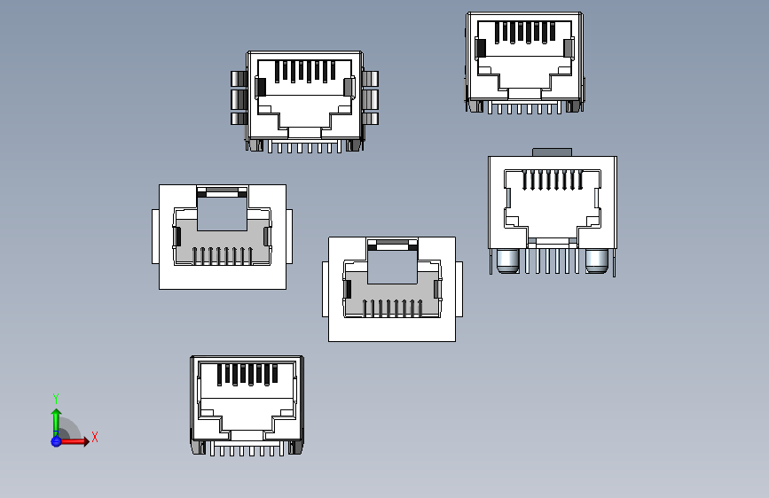 7款进口RJ45连接器