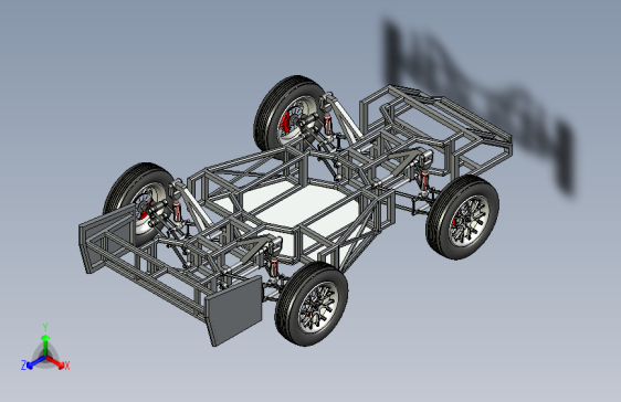 Y6588-卡丁车+钢管车+open-source-4-wheeled-vehicle+SW