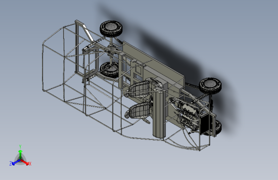 Y6587-卡丁车+钢管车+offroad-van-full-assembly+STP