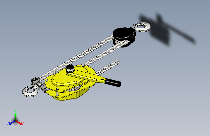 Y5842-葫芦+lever-hoist-1+INV+STP