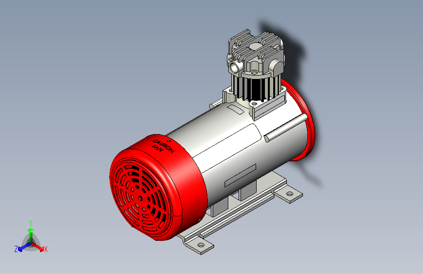 Y6018-空压机+12V+AIR+COMPRESSOR+SW+STP