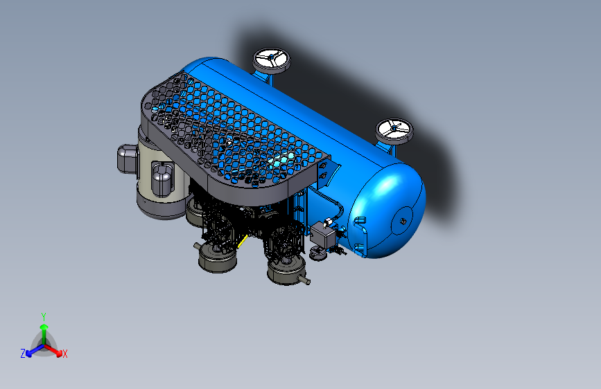 Y6016-空压机+vespa-air-compressor-1+CATIA+STP