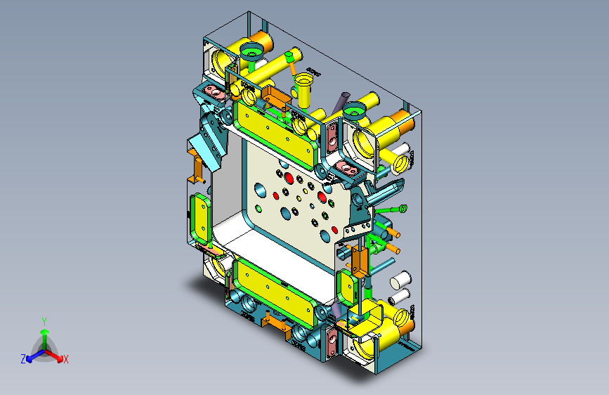 机械模具  3d