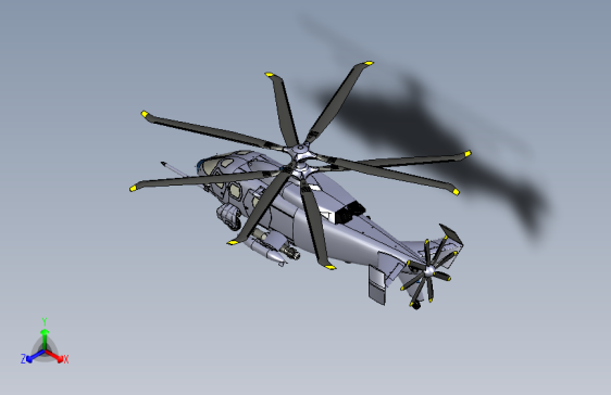 Y5867-直升机+helicopter-asw+STP