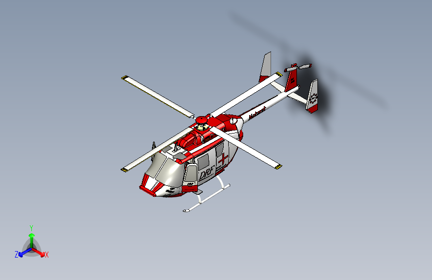 Y5863-直升机+helicopter-18+STP