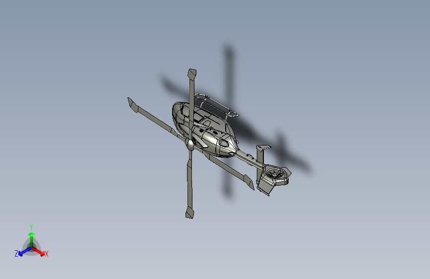 Y5858-直升机+ec-135-helicopter+STP+IGS+X_T