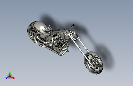 Y6275-摩托车++chopper--4+STP