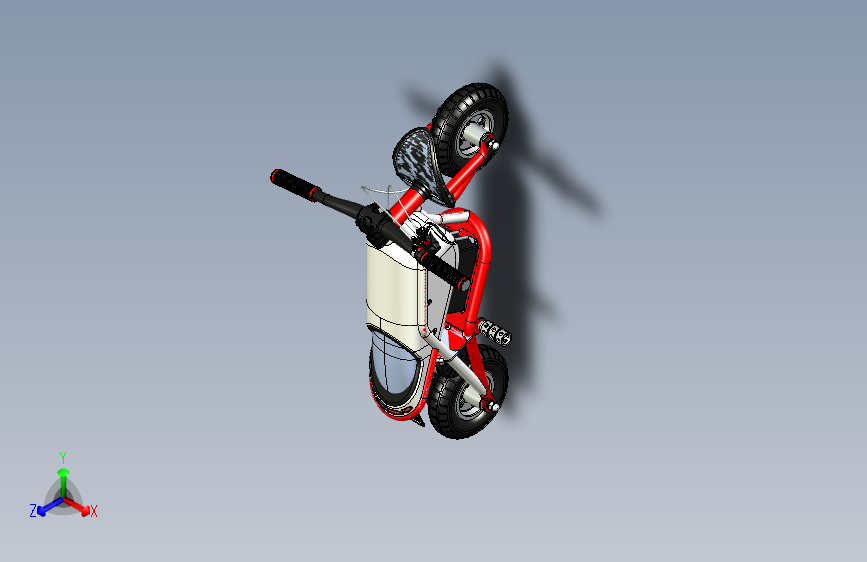 Y6276-摩托车++Crazy+Bike+CR+SE+STP