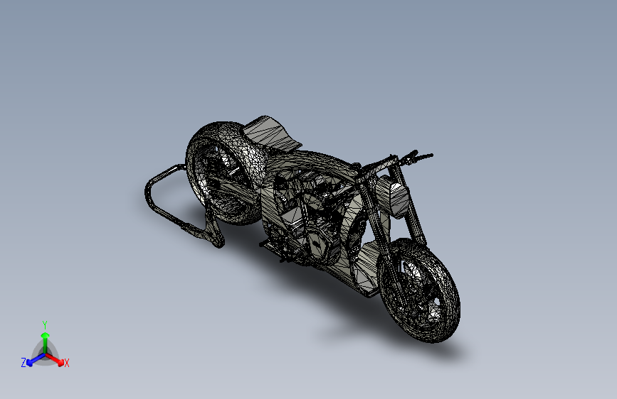 Y6272-摩托车++bike+naked+1200cc+stp