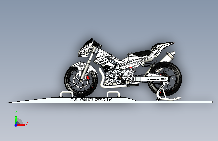 Y6248-摩托车++铃木+suzuki+satria+raider+150+x_t