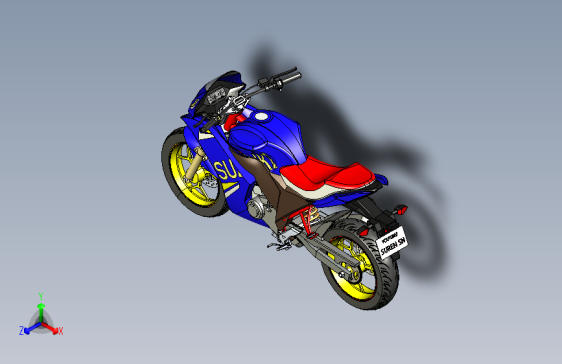Y6245-摩托车++铃木+suzuki+gixxer+sf+stp