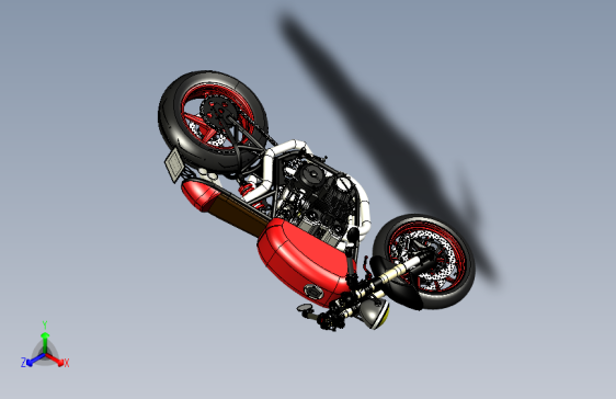 Y6180-摩托车++HONDA+CB+750+KOMPLET
