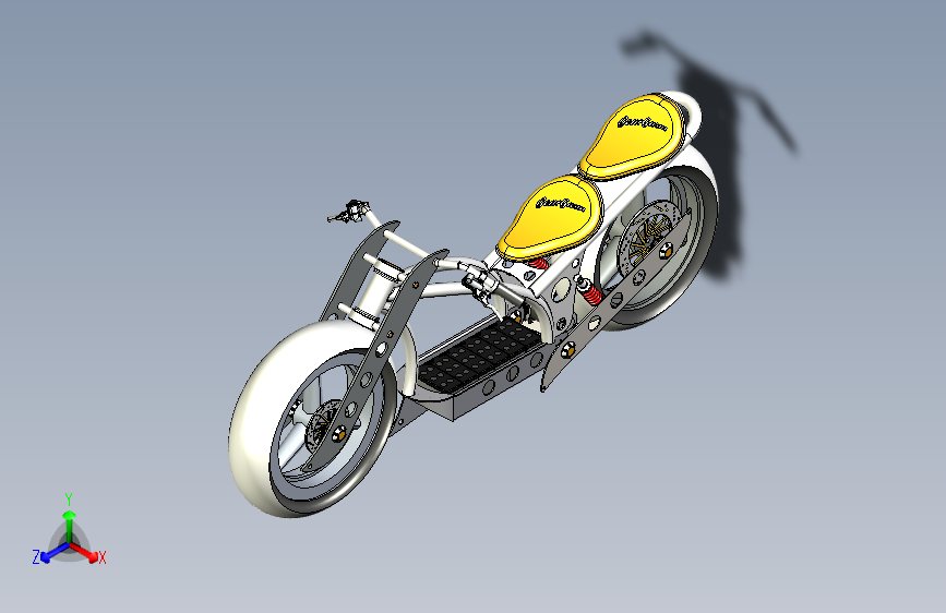 Y6173-摩托车++eBike+SW+IGS+STL