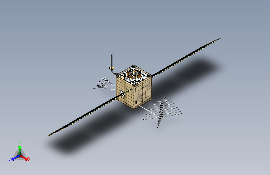 Y6105-卫星+空间站+NAVSTAR+GPS+Satellite+SW+IGS+STL