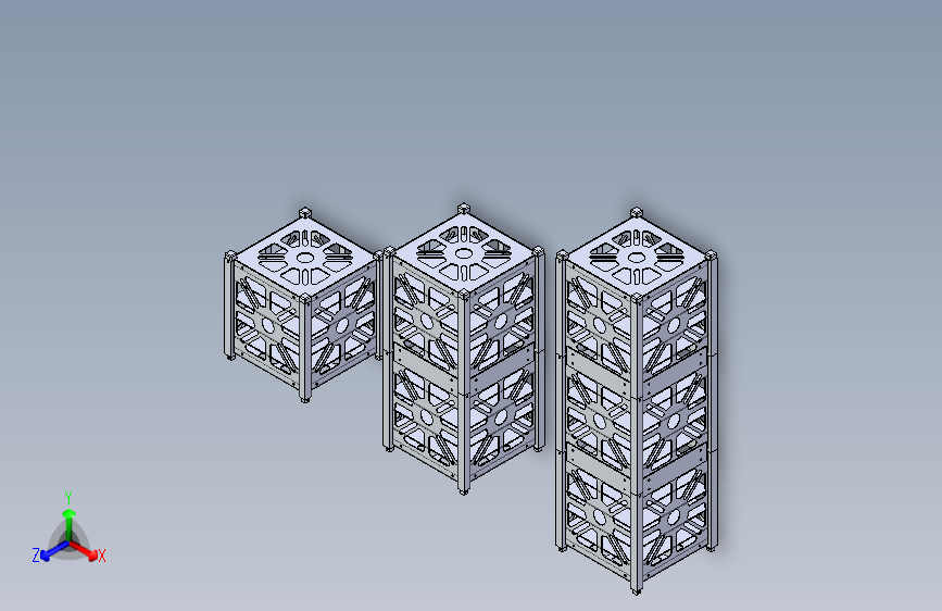 Y6087-卫星+空间站+the-cubesat-challenge-1u-3u+SW+STP+STL