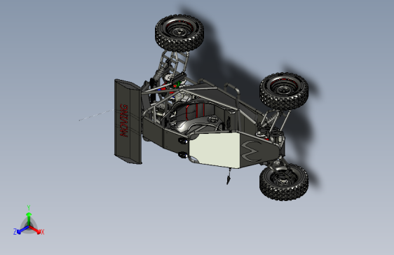 Y6541-卡丁车+钢管车+dark-kart-K2+MODELO+STP