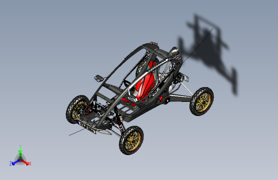 Y6535-卡丁车+钢管车+buggy_road_mode+IGS