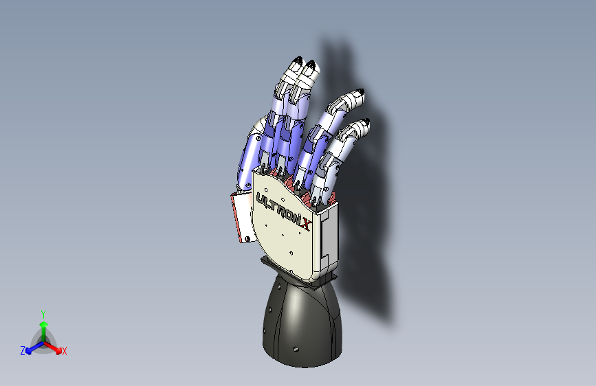 Y6501-机械手++prosthetic-hand-30+STP