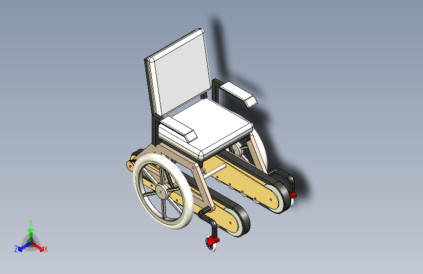 Y6494-爬楼器装置+stair-climbing-wheel-large-size+SW