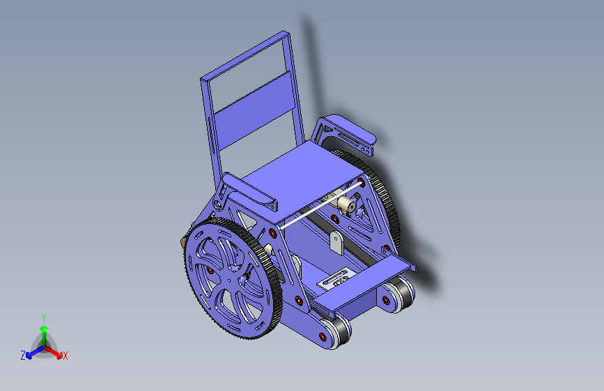 Y6493-爬楼器装置+stair-climbing-wheel-chair-3+SW
