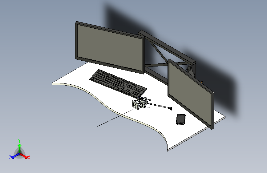 Y6473-显示器+SL_ST+MONITOR+MOUNT+STP