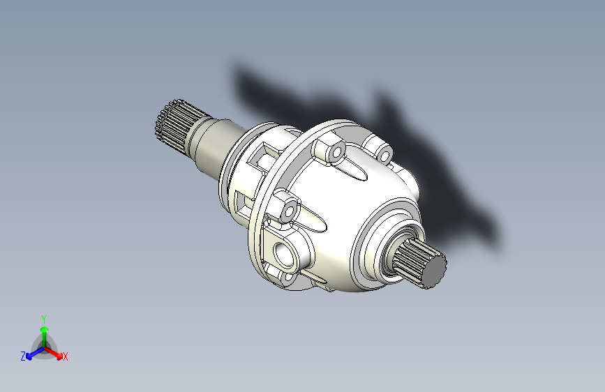 Y6417-差速器+automobile-differential-2+SW
