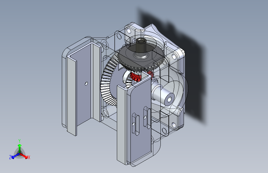 Y6410-差速器+3d-printed-differential-sla-dlp+SW+STP+STL