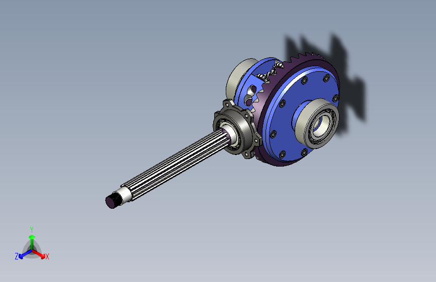 Y6392-差速器+LD200+torsen+v7+F3D+STP+IGS