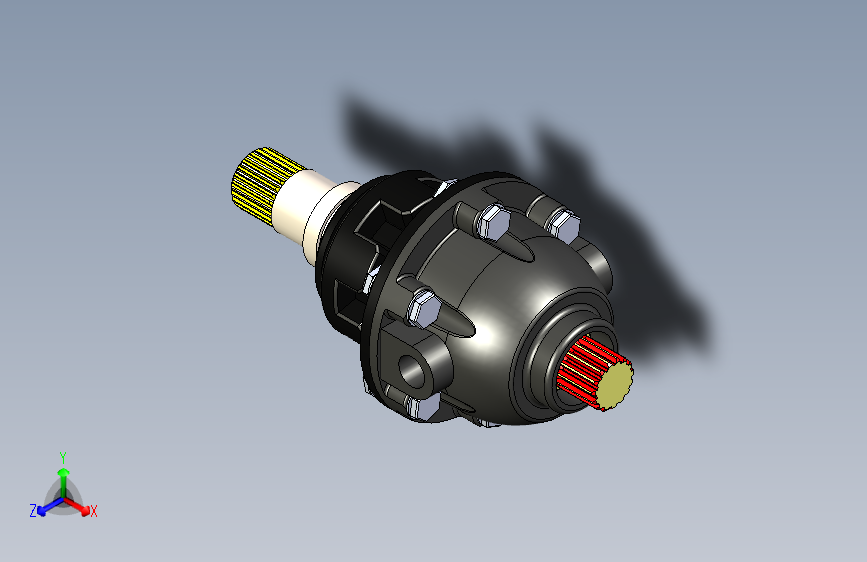 Y6385-差速器+differntial-gear-box-2+SW
