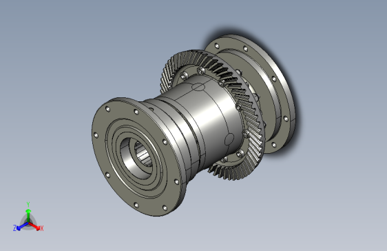 Y6366-差速器+differential+locked+STP