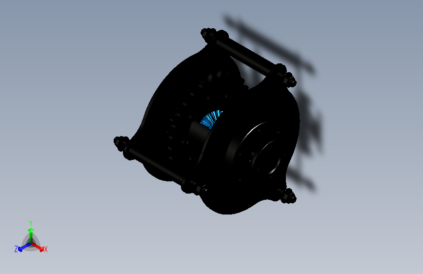 Y6359-差速器+chain-driven-differential+STP