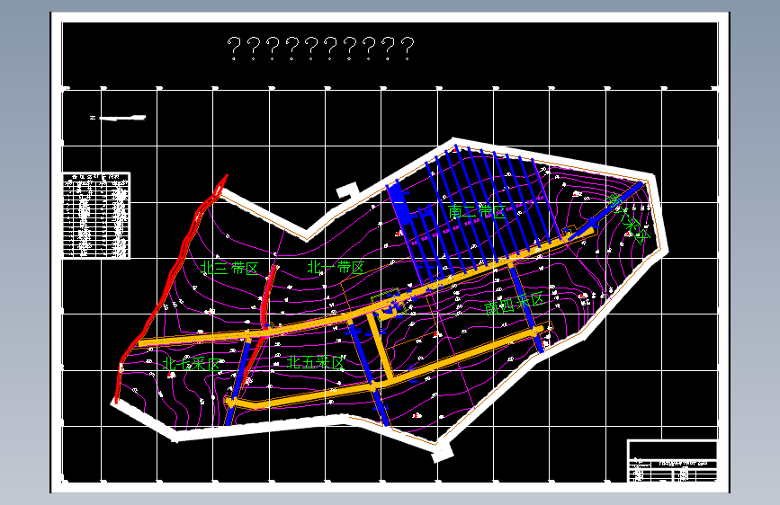 陈四楼煤矿1.5 Mta新井设计含5张CAD图-版本2