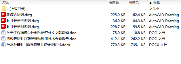 孙疃煤矿1.8Mta新井设计含3张CAD图-采矿工程