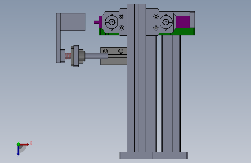 电芯定位组件3D数模图纸 Solidworks设计 俯视图