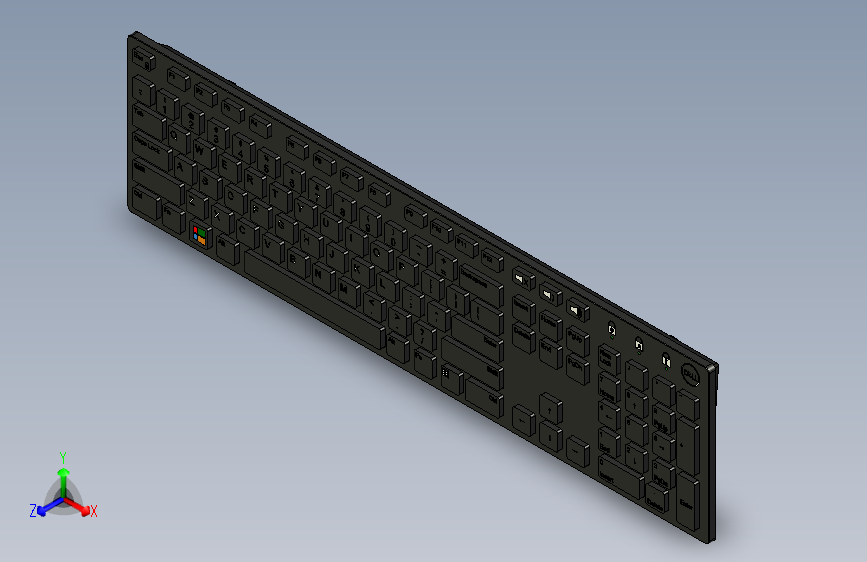 Y6744-键盘+dell-pc-keyboard+STP