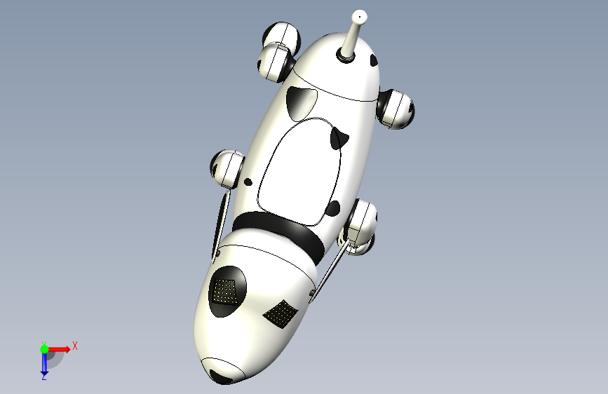 Y6972-仿生机械动物+robot+dog+2+SW_STEP_模型图纸下载 – 懒石网 image.