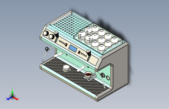 Y7039-咖啡机+coffee-machine+SW+STP