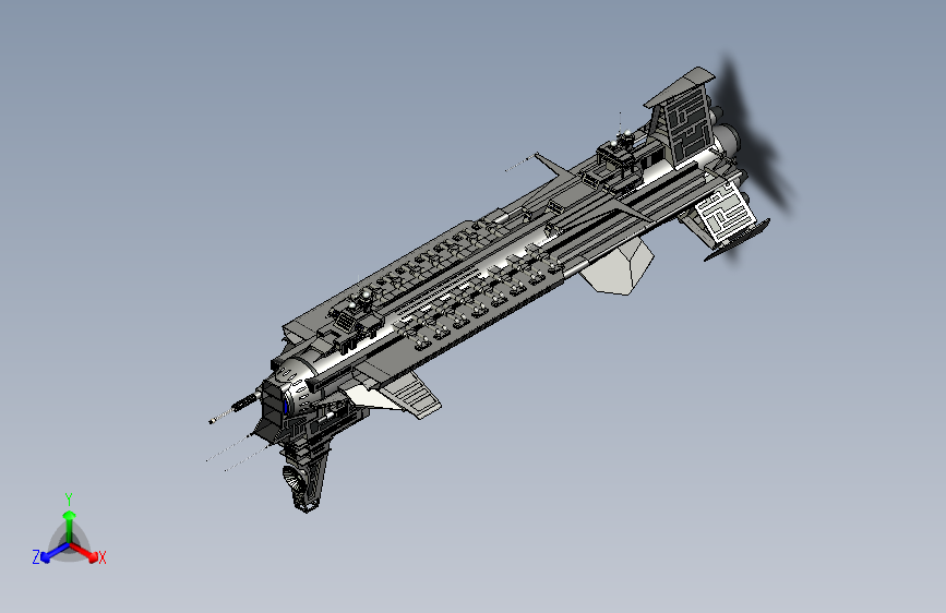 Y7052-宇宙飞船+hbs-hammernaught+SW