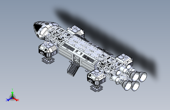 Y7047-宇宙飞船+Eagle+One+SW