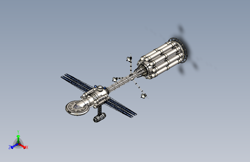 Y7055-宇宙飞船+interstellar-space-ship-dark-horizon+SW